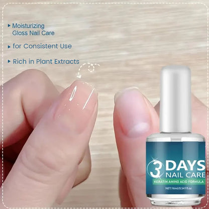 💖🔥 Tired of Nails That Break Easily? This 3-Day Formula Helps Restore Stronger-Looking Nails