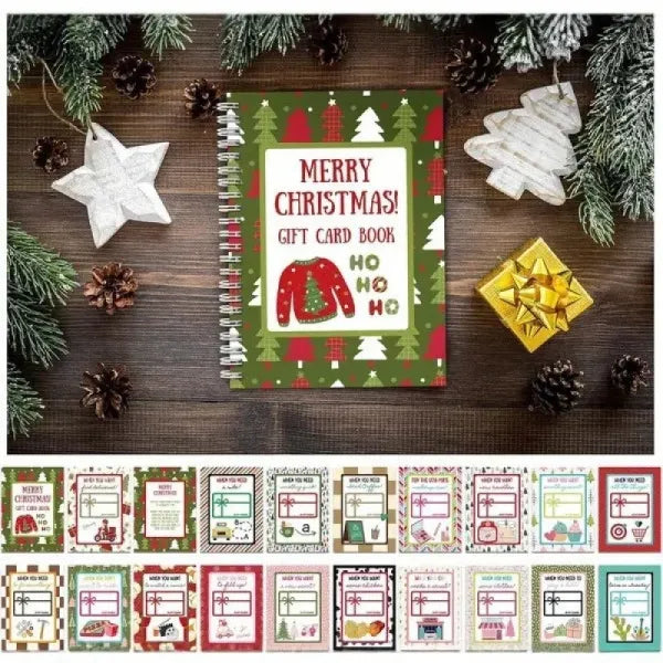 Christmas Gift Card Book