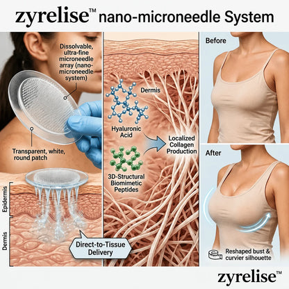 🔥Limited-time 80% sale--Zyrelise™ Targeted Breast Enhancement Advanced Nano-Microneedle Patches