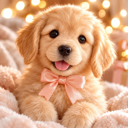 🎄 49% OFF – Golden Buddy™ Realistic Golden Retriever Puppy