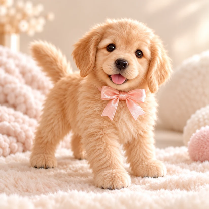 🎄 49% OFF – Golden Buddy™ Realistic Golden Retriever Puppy