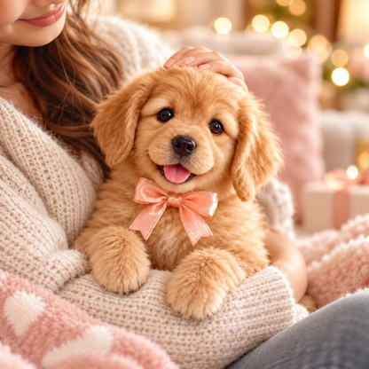 🎄 49% OFF – Golden Buddy™ Realistic Golden Retriever Puppy