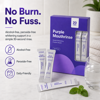 Zyrelise™ Purple Mouthwash Sachets 20 Pack