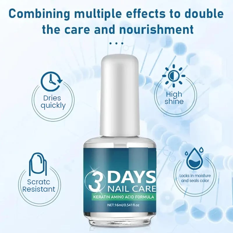💖🔥 Tired of Nails That Break Easily? This 3-Day Formula Helps Restore Stronger-Looking Nails