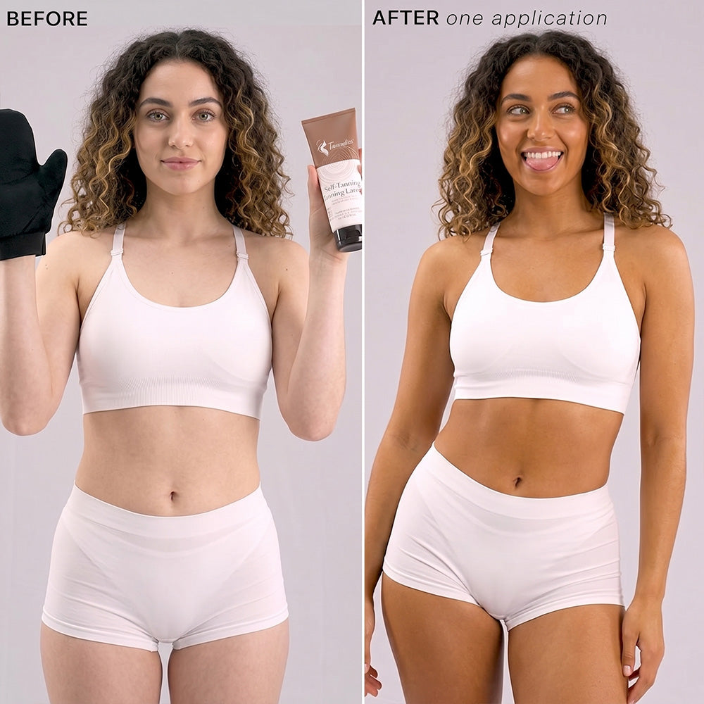 Up to 80% OFF Zyrelise™ Natural Self Tanner Lotion Hydrating Streak Free Glow
