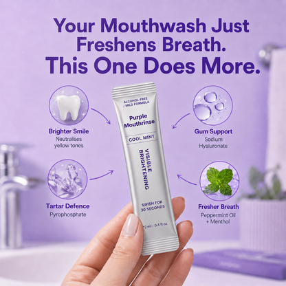 Zyrelise™ Purple Mouthwash Sachets 20 Pack