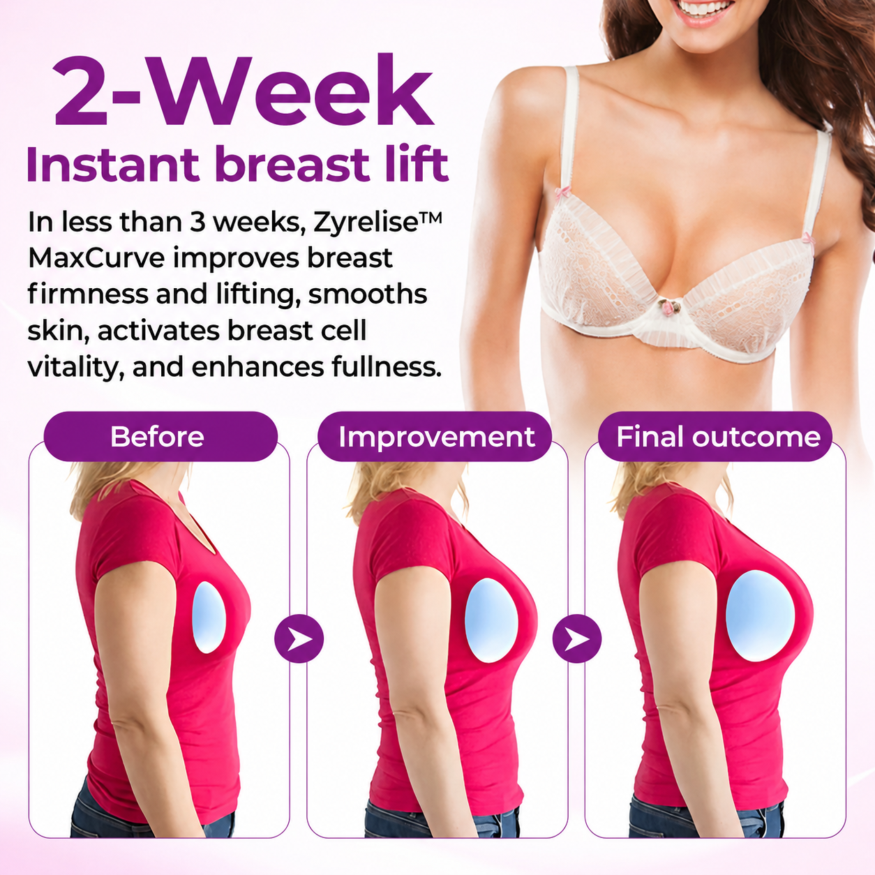 (Limited Time Discount 🔥 Last Day) Zyrelise™ Firming Bust Natural Massag