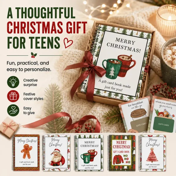 Christmas Gift Card Book