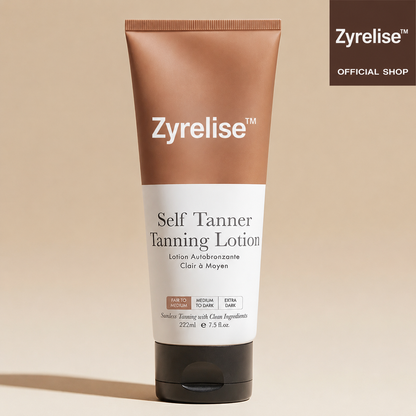 Up to 80% OFF Zyrelise™ Natural Self Tanner Lotion Hydrating Streak Free Glow