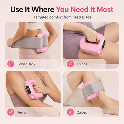 Zyrelise™  Hands-Free Fascia Massager for Muscle Relaxation & Recovery