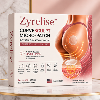 Zyrelise™ CurveSculpt Micro-Patch ✦ Sculpt • Firm • Smooth Lower Body Curves ✦ Micro-Needle Infusion System