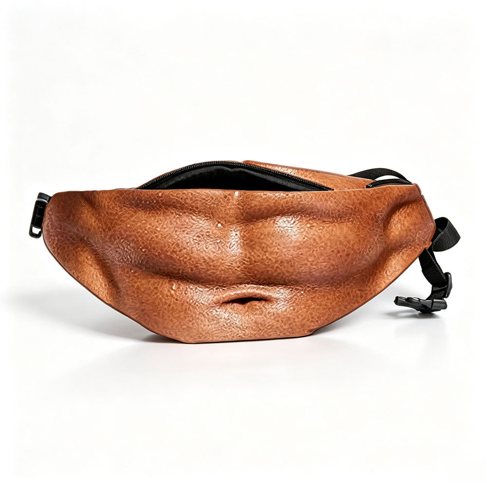 😂 Realistic Beer Belly Fanny Pack – Funny Hidden Waist Bag & Gag Gift