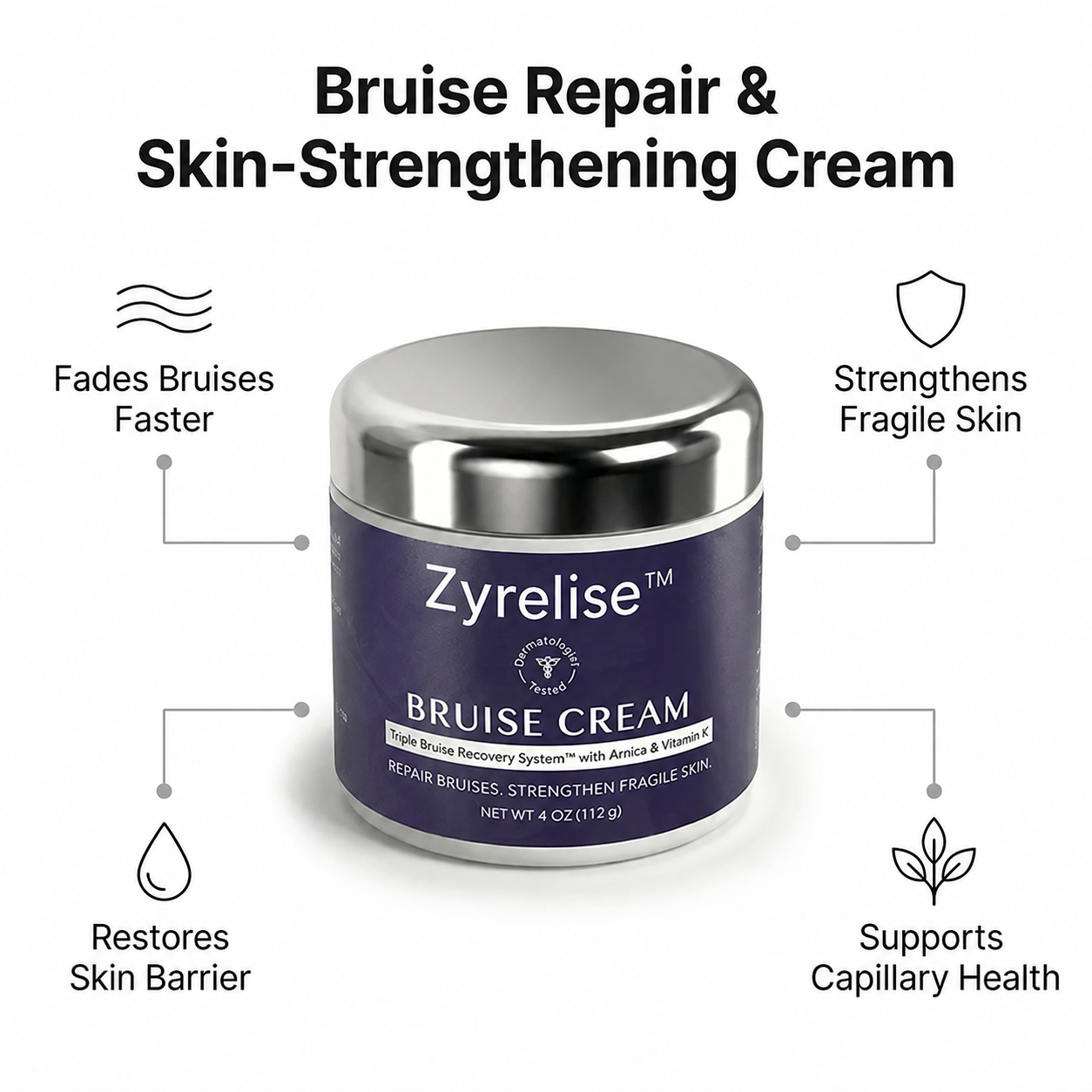 💥100K+ SOLD💕- Zyrelise™ Bruise Repair & Skin-Strengthening Cream