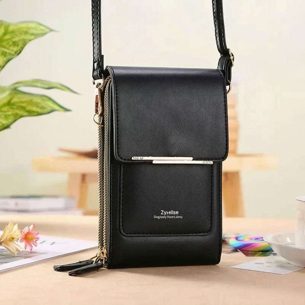 🔥Final 3 Hours: 60% OFF 2026 Trendy Minimalist Elegant Women's Touchscreen Crossbody Phone Wallet