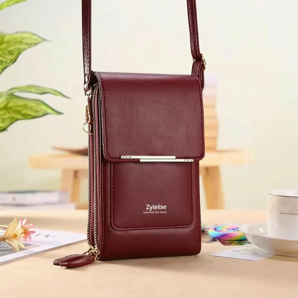🔥Final 3 Hours: 60% OFF 2026 Trendy Minimalist Elegant Women's Touchscreen Crossbody Phone Wallet